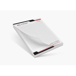 Block notes incollati