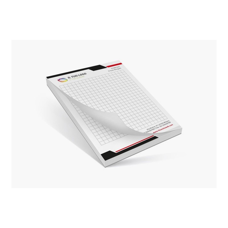 Block notes incollati