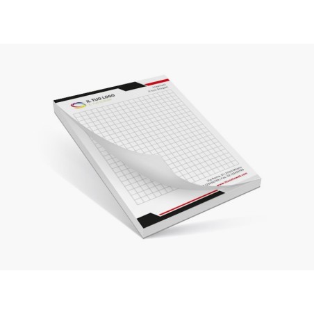Block notes incollati
